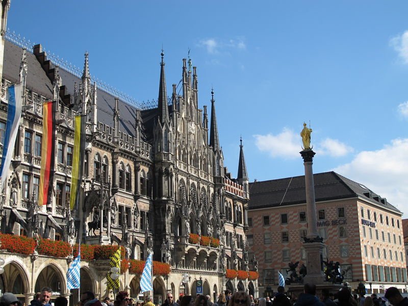 Marienplatz em Munique