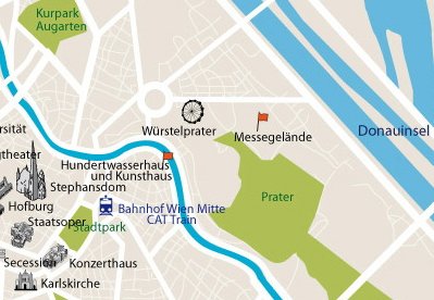 Wien mapa