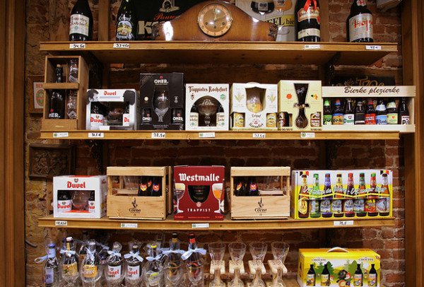 Onde comprar cerveja em Bruxelas