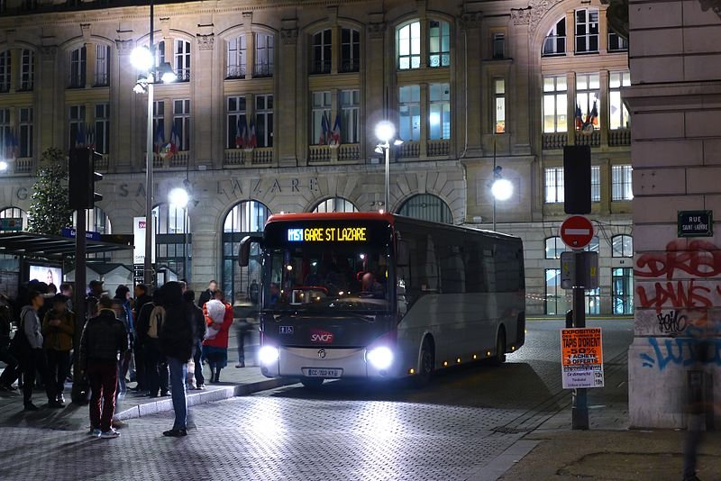 ônibus noturnos em Paris