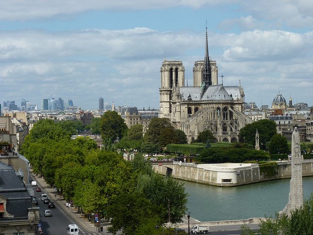 lugares para fotografar a Catedral Notre-Dame