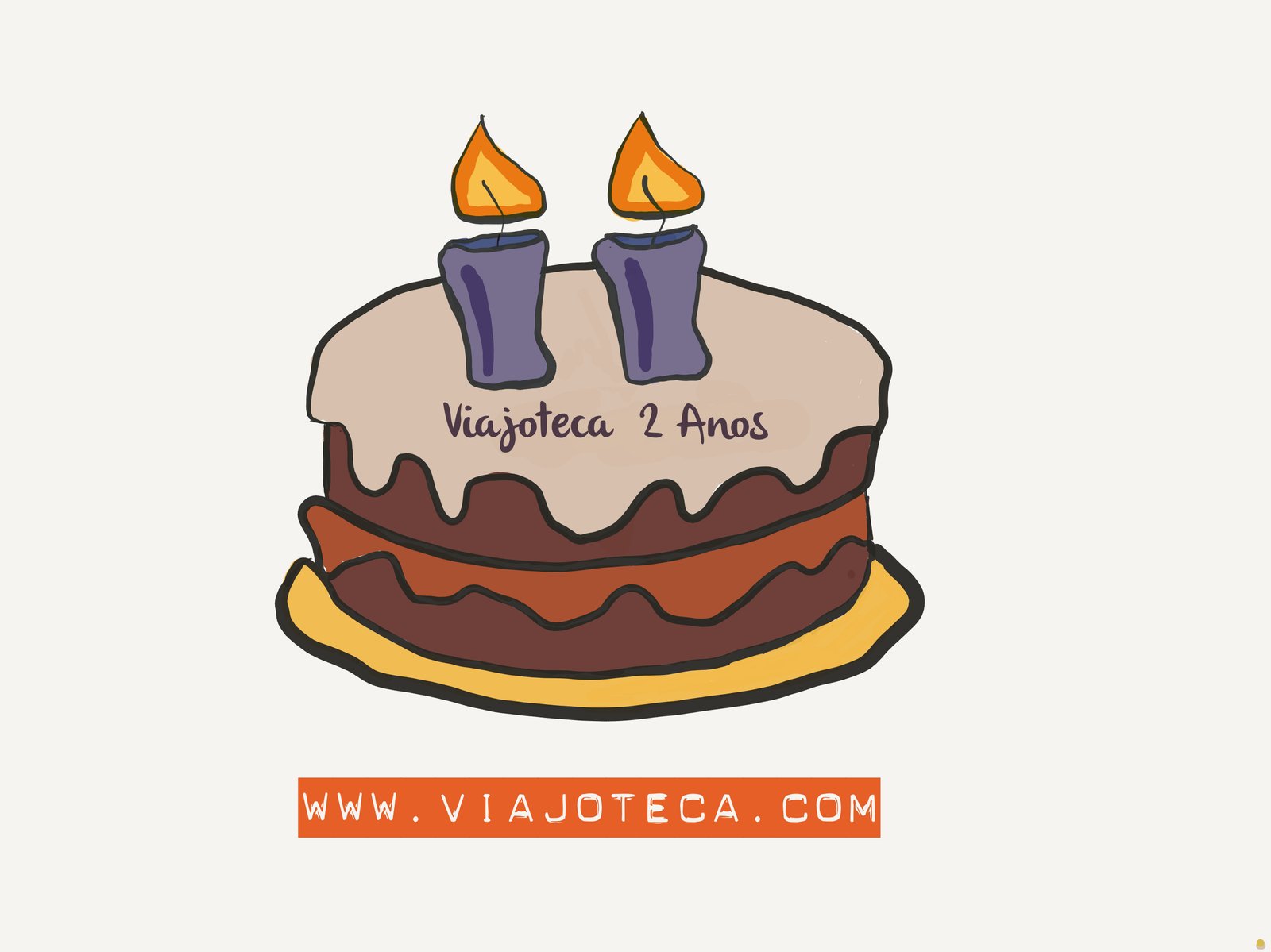 2 anos de Viajoteca - Aniversário Viajoteca