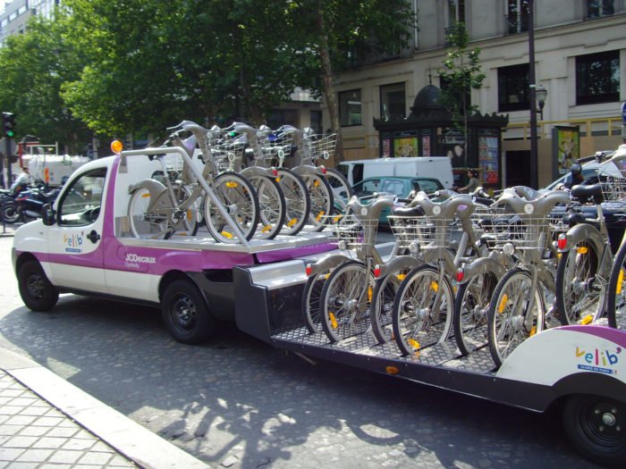 Como usar a bicicleta Vélib em Paris