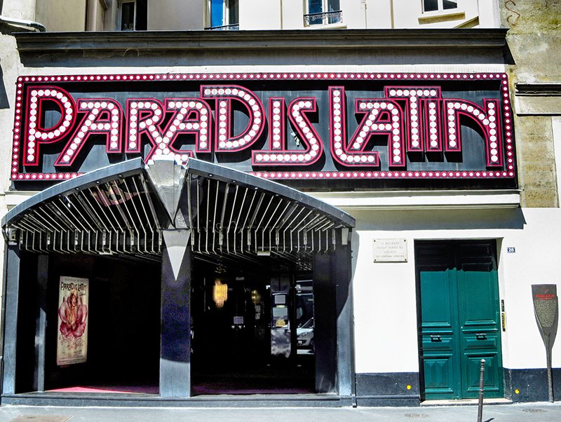 Cabaret Paradis Latin em Paris
