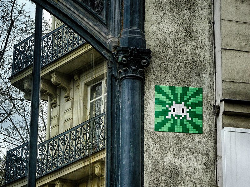 Space Invaders Paris