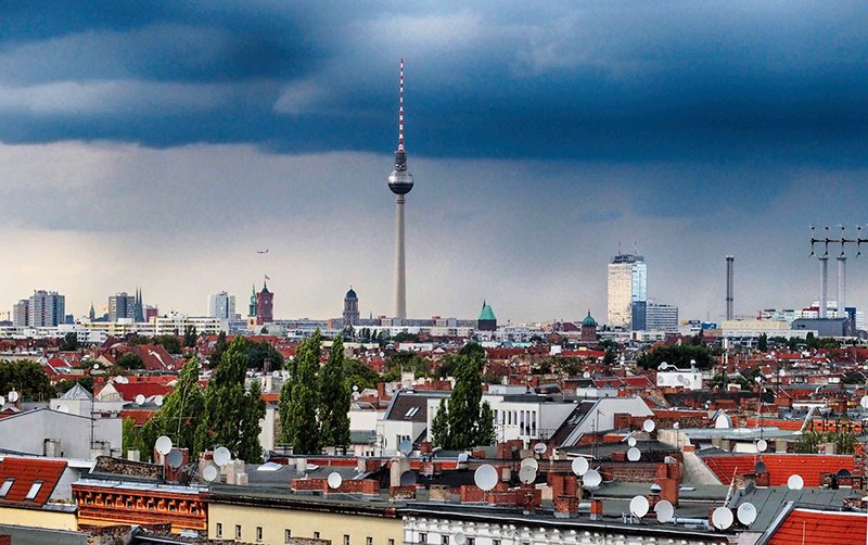 lugares para ver Berlim do alto