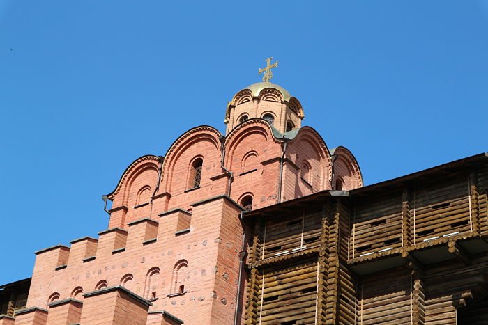 Golden Gate de Kiev igreja7