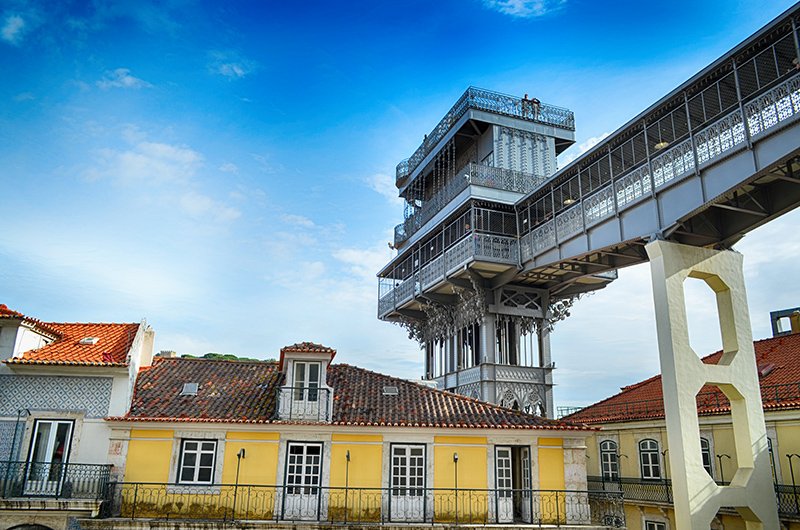 Lugares para ver Lisboa do Alto.