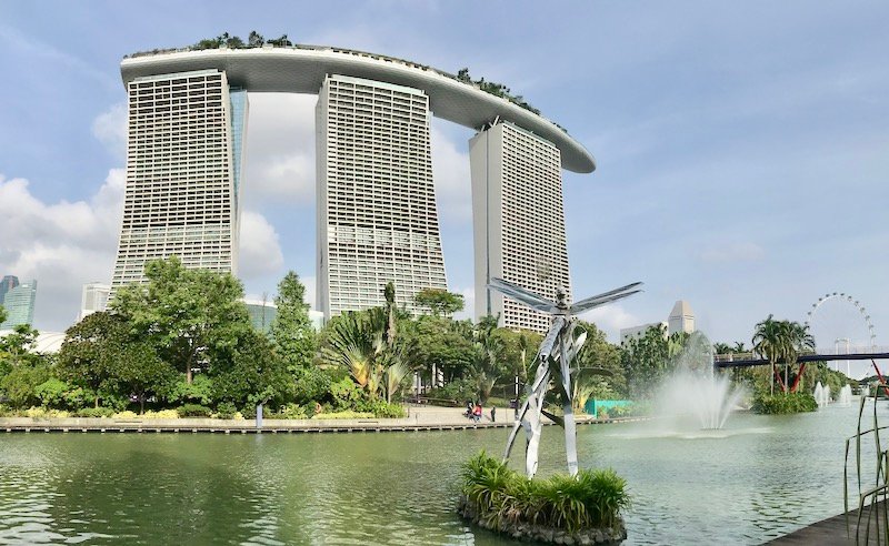 Hotel Marina Sands em Singapura