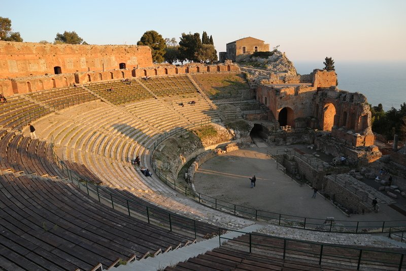 Teatro Antico de Taormina Cavea