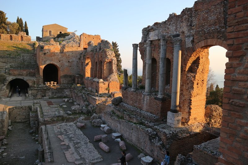 Teatro Antico de Taormina Palco