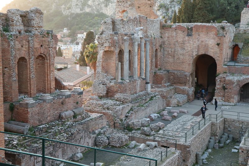 Teatro Antico de Taormina Palco