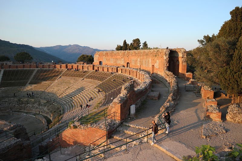 Teatro Antico de Taormina Pórtico