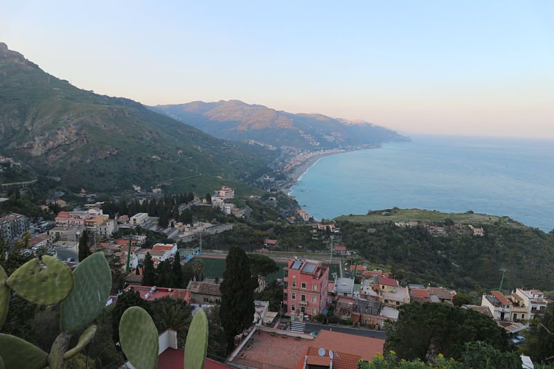 vista do Teatro Antico Taormina