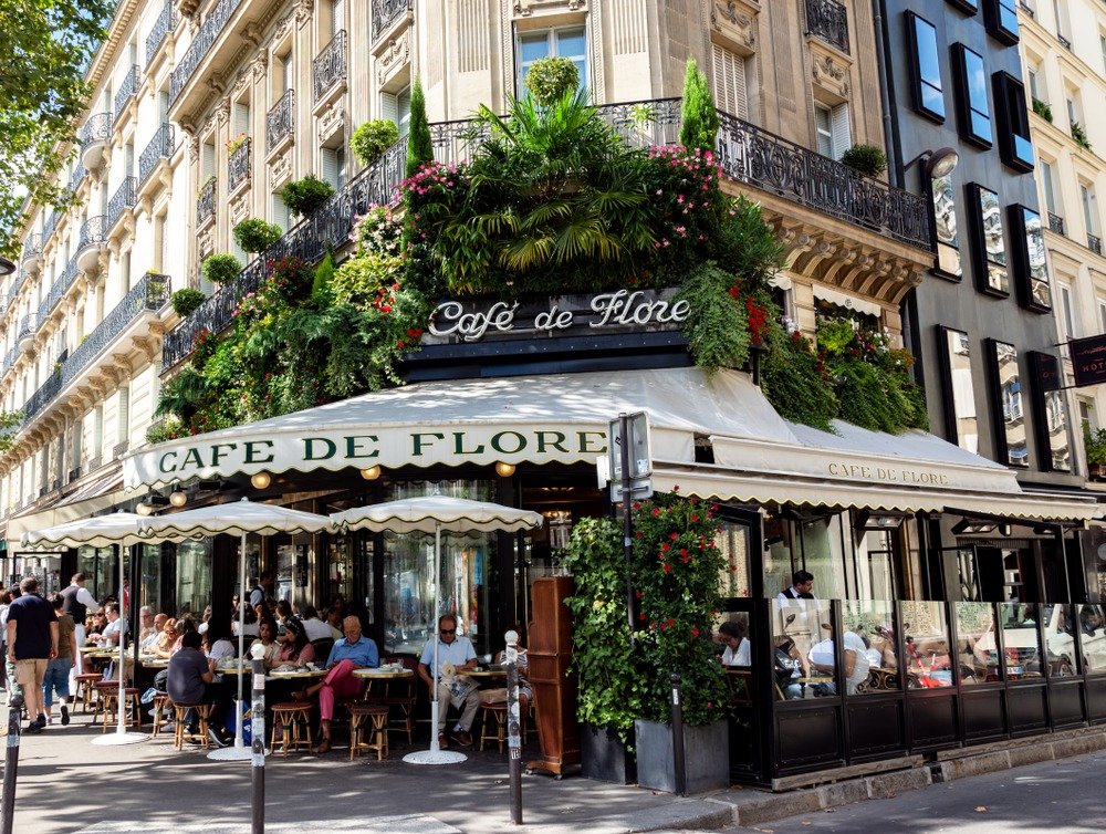 Cafés mais famosos de Paris Cafe de Flore