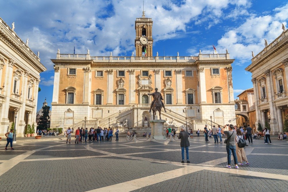 Piazza del Campidoglio em Roma