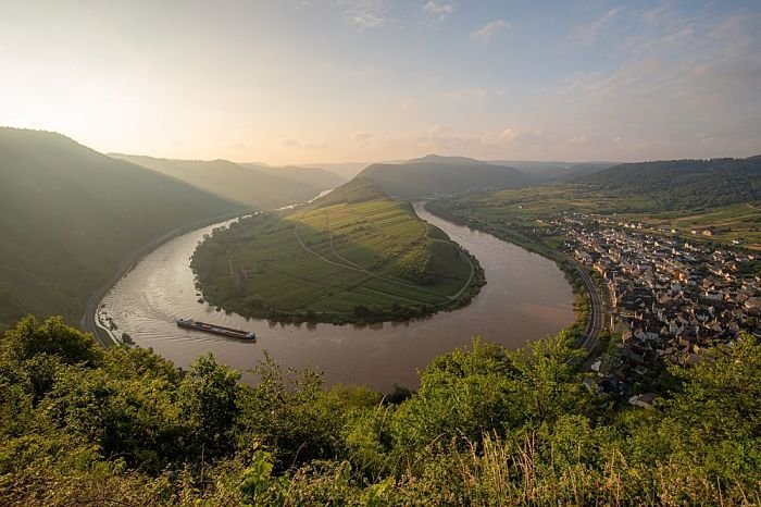 Bremm Rio Mosel na Alemanha