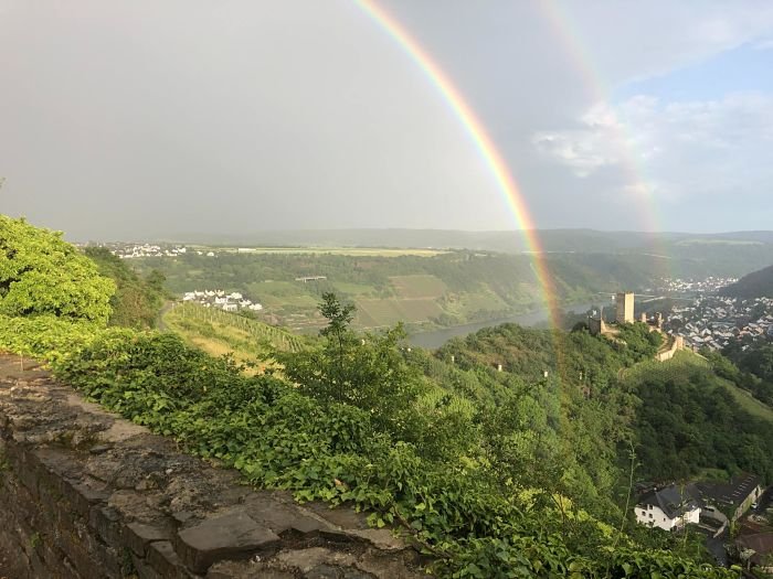 KOBERN-GONDORF Rio Mosel na Alemanha