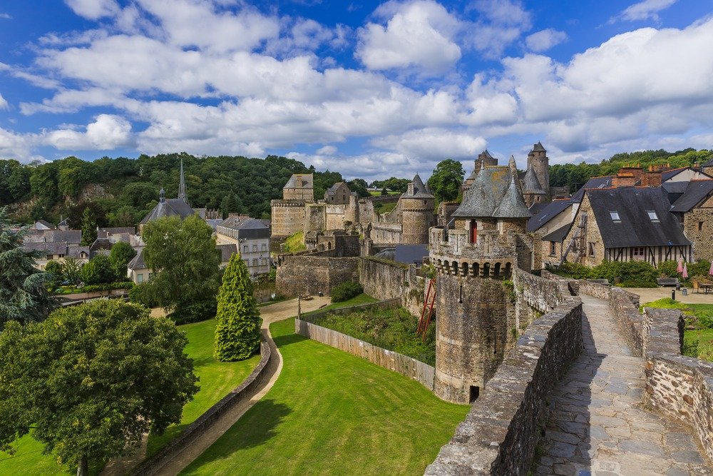 Castelos na França | Castelo de Fougères