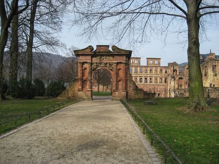 Castelo de Heidelberg portal