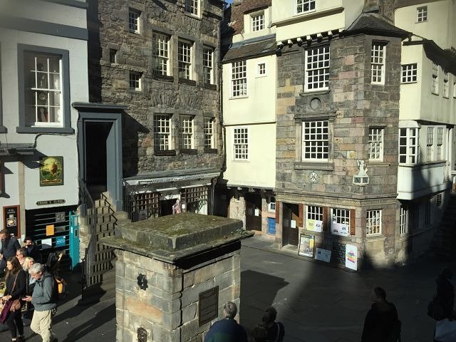 Royal Mile Edimburgo John Knox's House