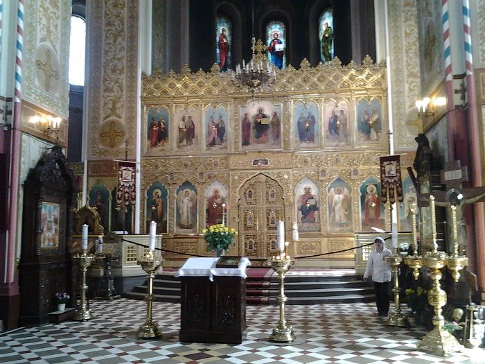 Tallinn Catedral Alexander Nevsky interior