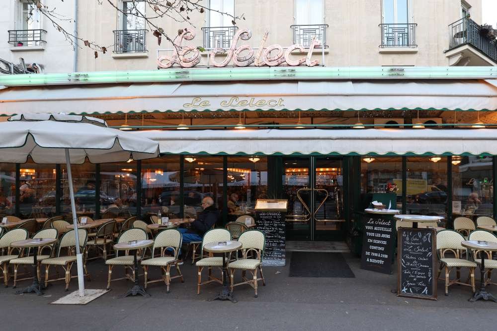 LE SELECT Cafés mais famosos de Paris