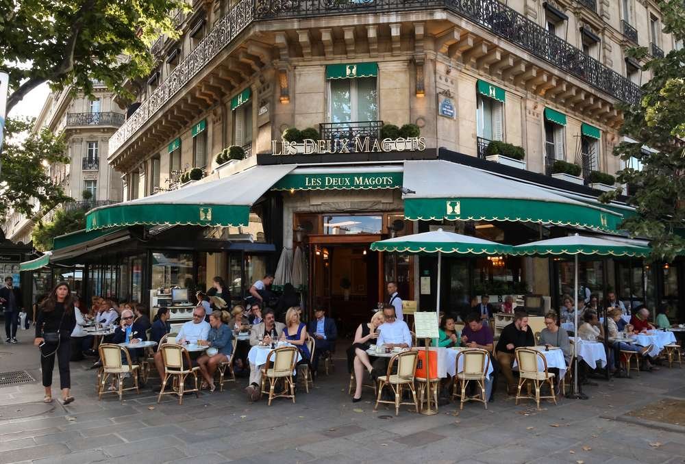 LES DEUX MAGOTS Cafés mais famosos de Paris