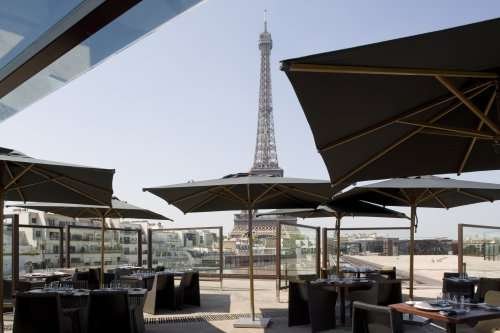 Les Ombres Restaurantes com Vista em Paris