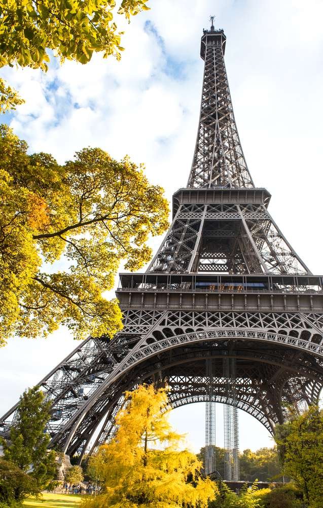 Torre Eiffel no outono