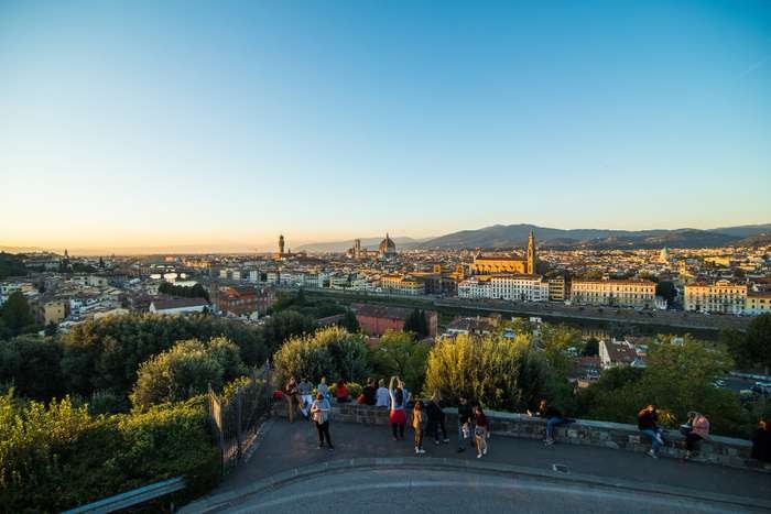 Florença Piazzale Michelangelo diana.grytsku Freepik