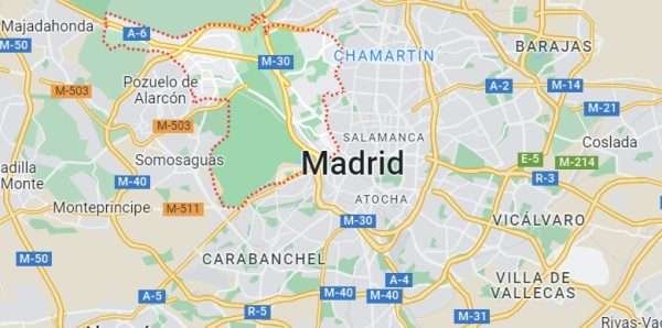 Onde ficar em Madrid Moncloa