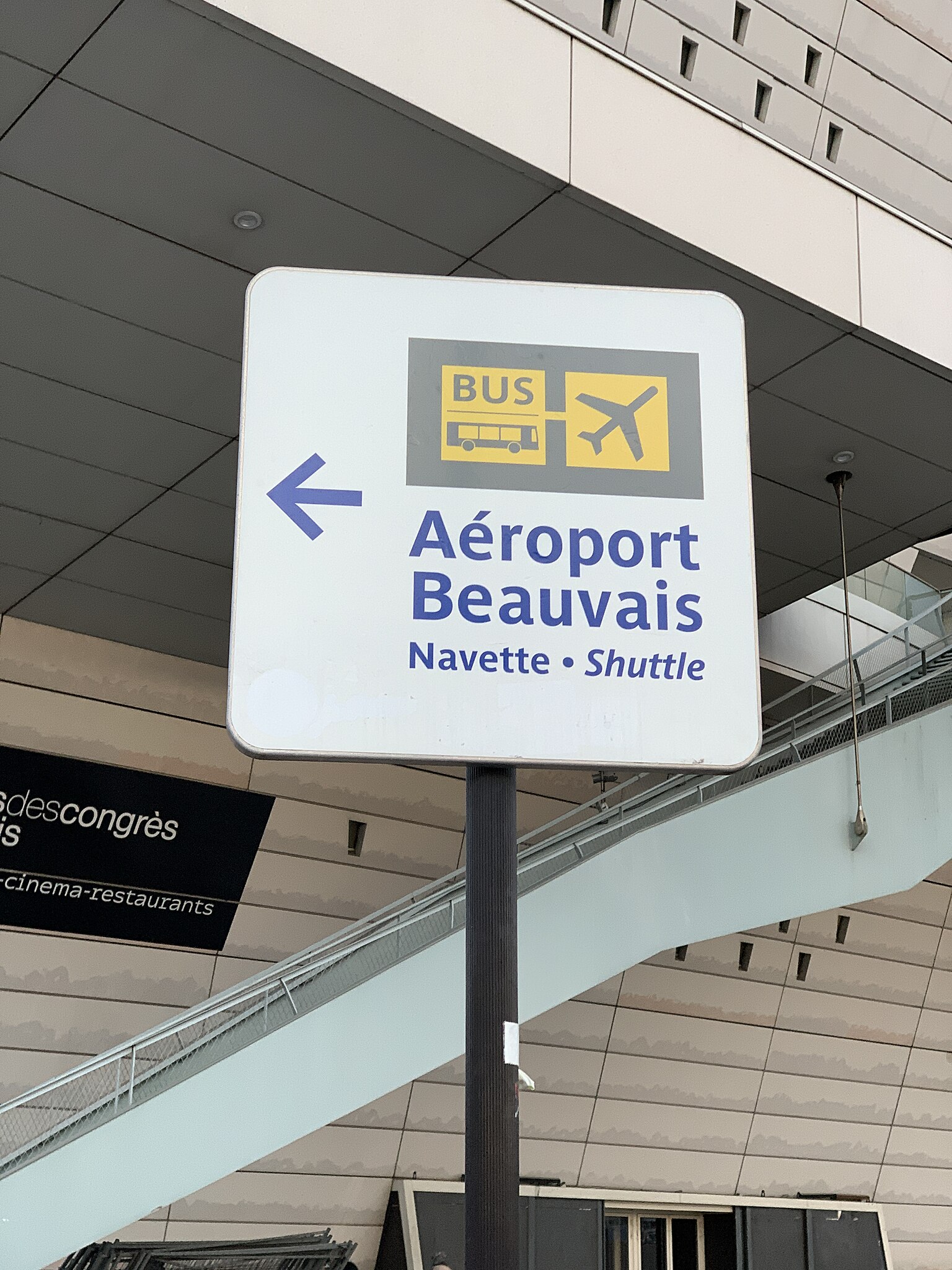 Aeroport Paris Beauvais ônibus