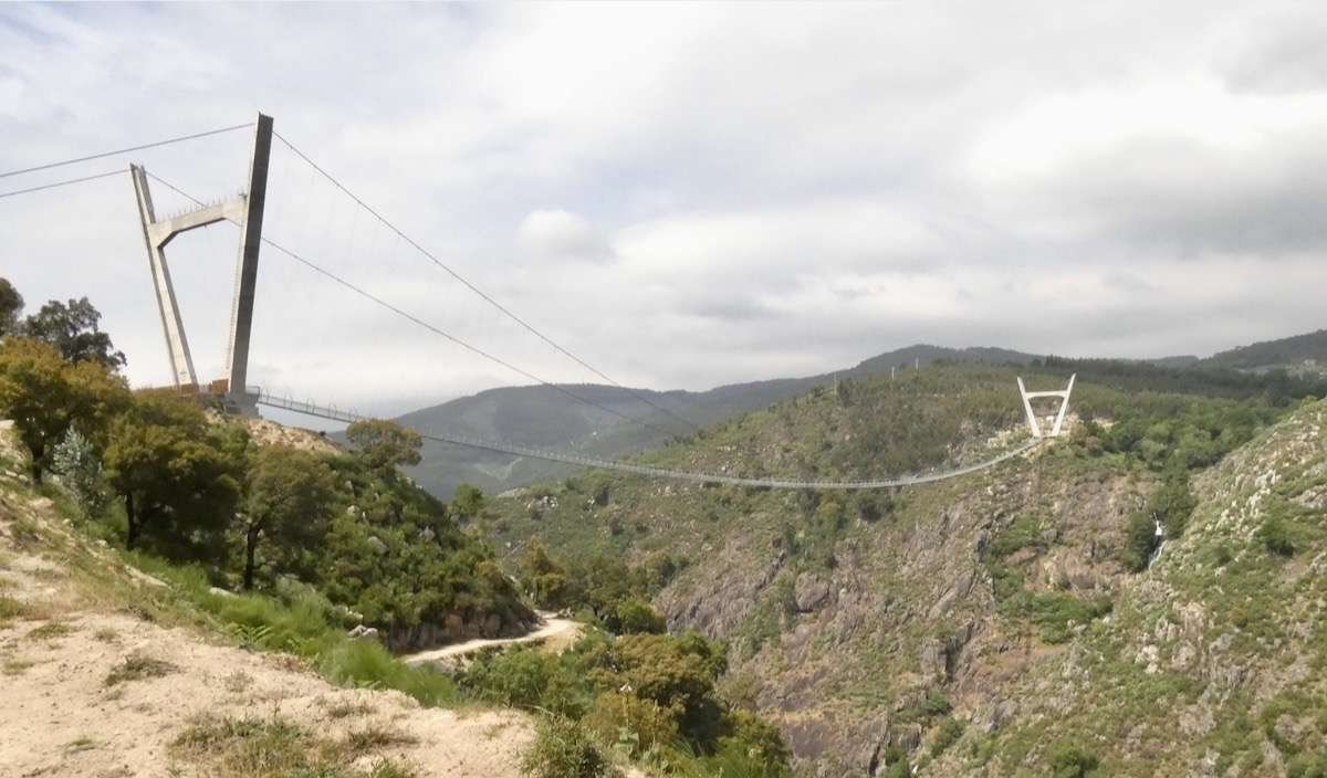 Ponte suspensa de Arouca, Portugal
