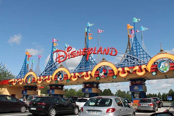 Portal de entrada Disney Paris
