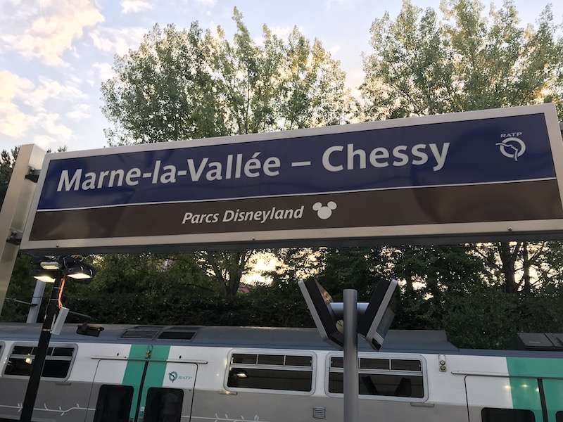 Estação de  trem da Disney