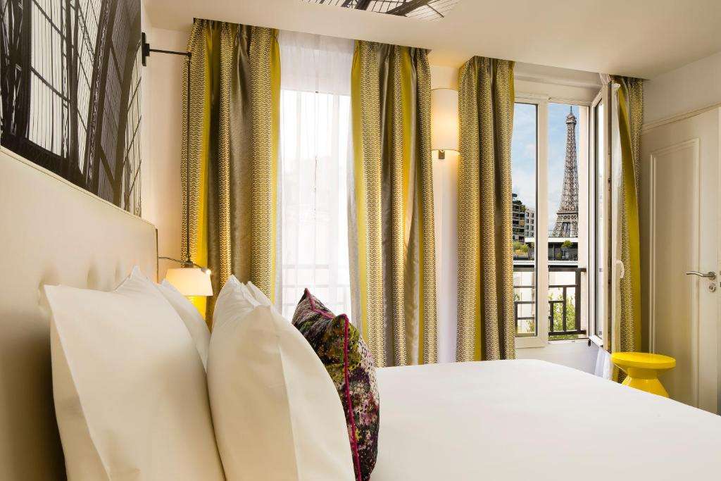 Hotel com vista da Torre Eiffel Hôtel Gustave