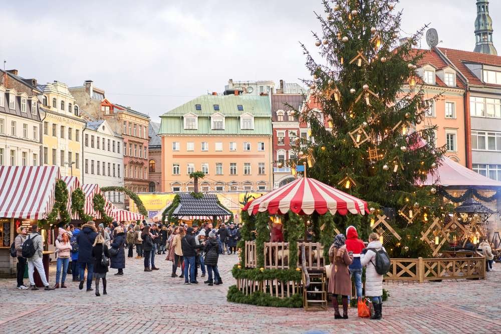 Mercado de Natal em Riga datas mercados natal europa