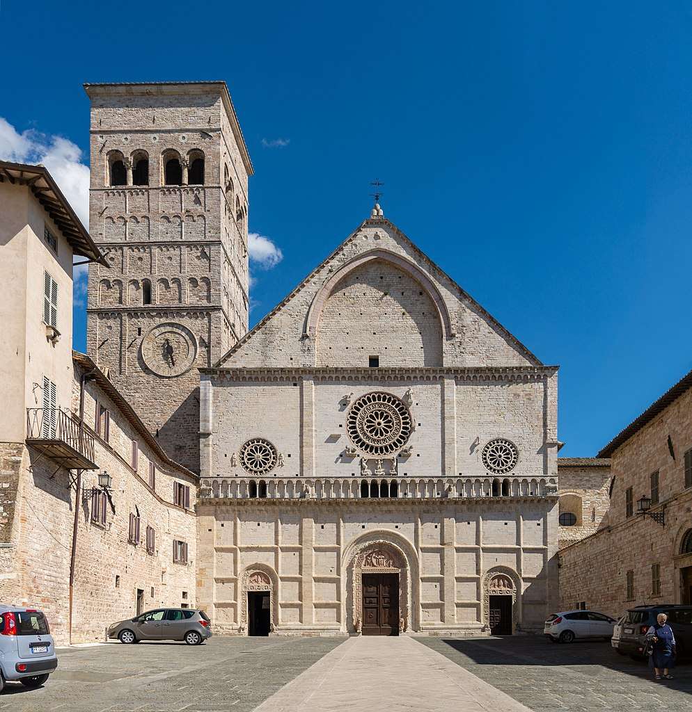 Catedral di San Rufino di Assisi.