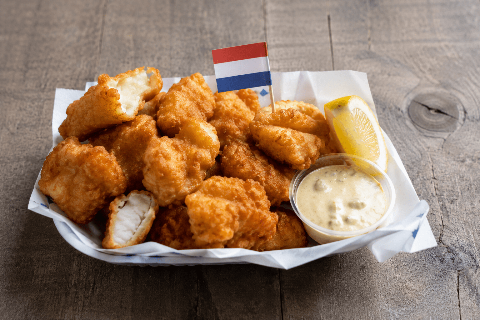 Comida típica da Holanda | Kibbeling