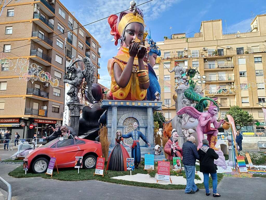 Falla de l'Ajuntament Valencia