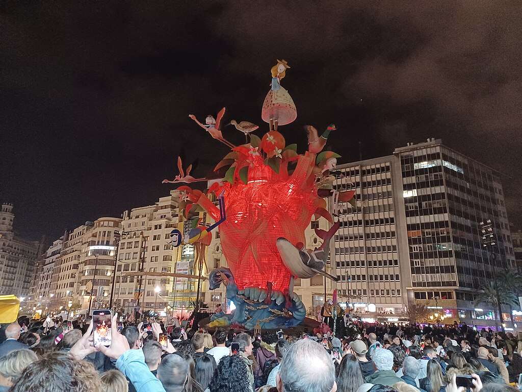 Falla de l'Ajuntament Valencia