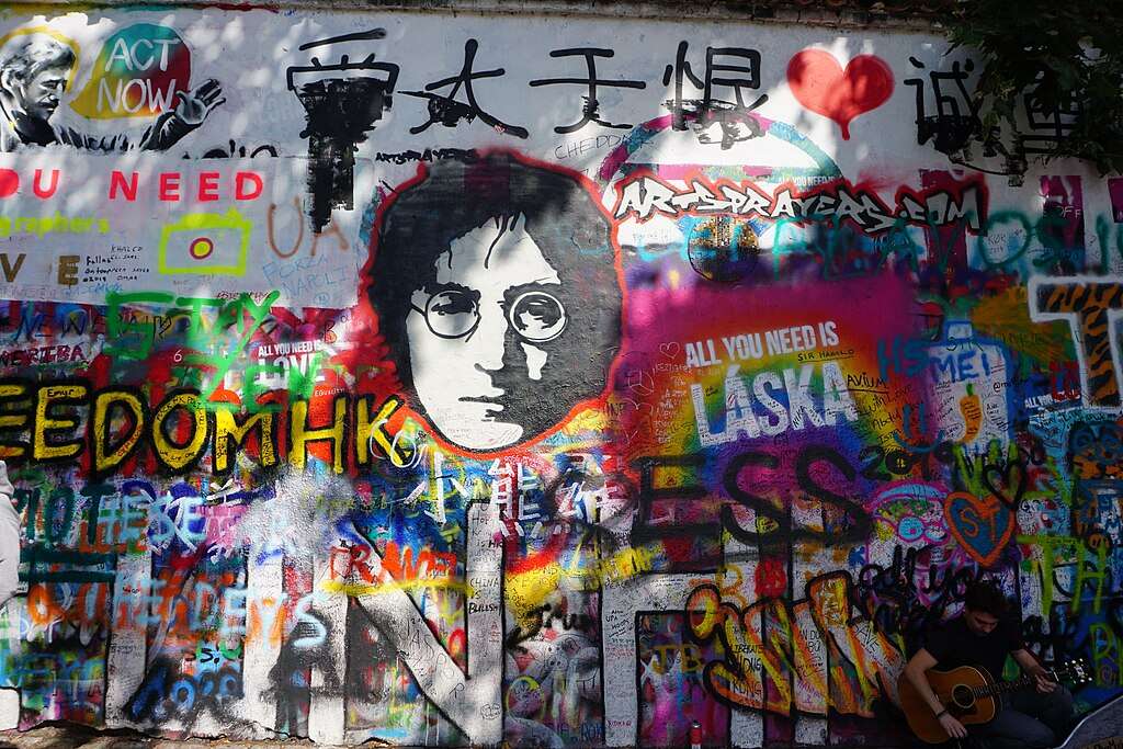 Muro de Lennon Praga