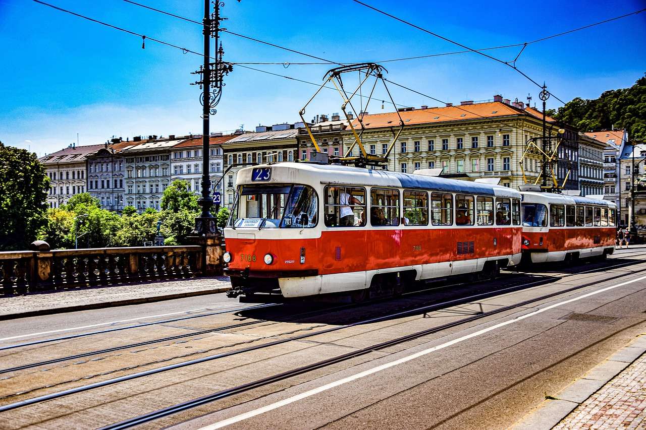 transporte em Praga
